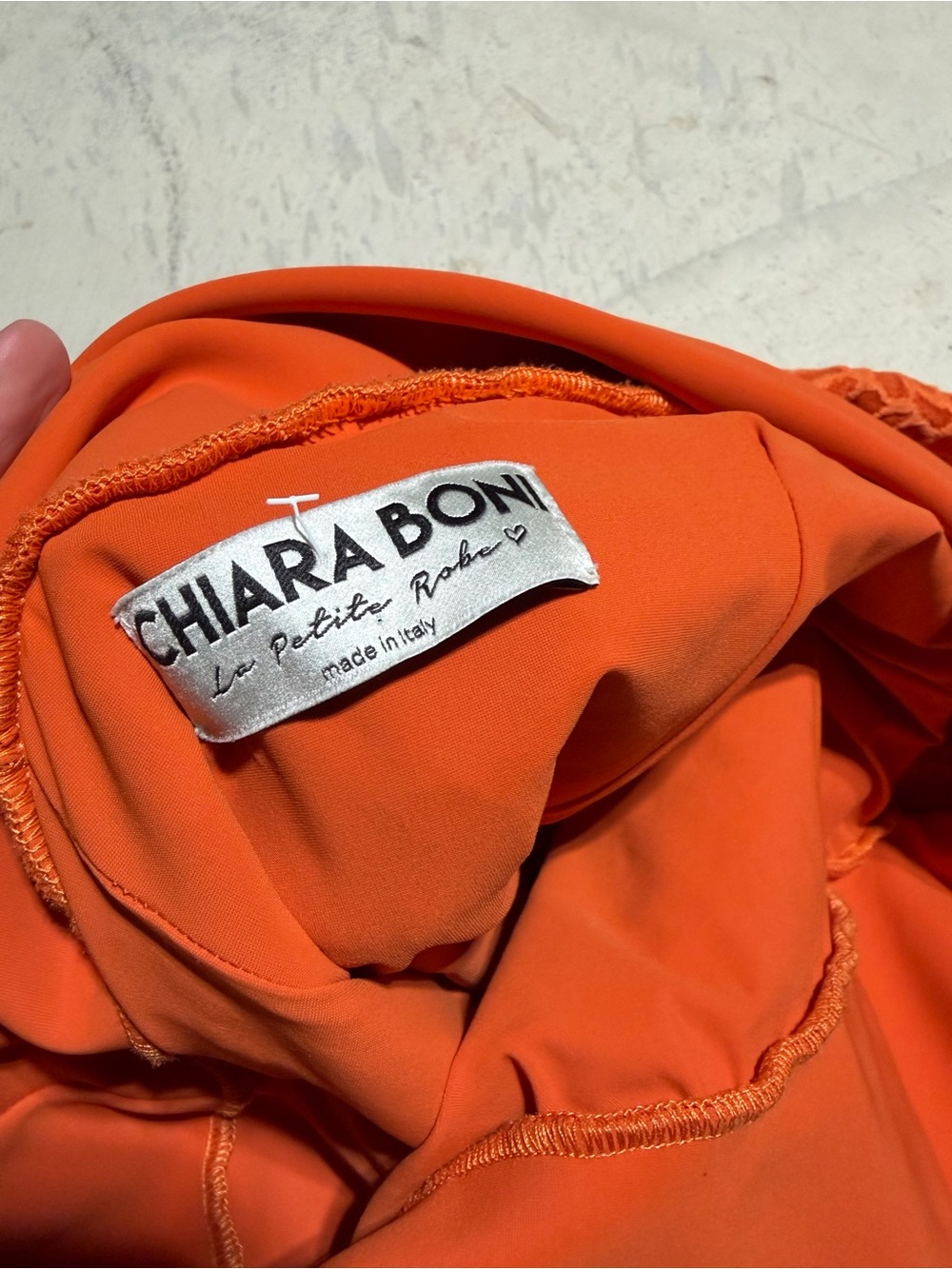 Chiara boni la petite robe Italy Orange Dress 38 - Picture 8 of 10